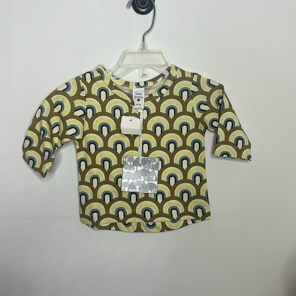 Kate Quinn 3/4 sleeve T-shirt NWT 3 to 6 months - Picture 1 of 3
